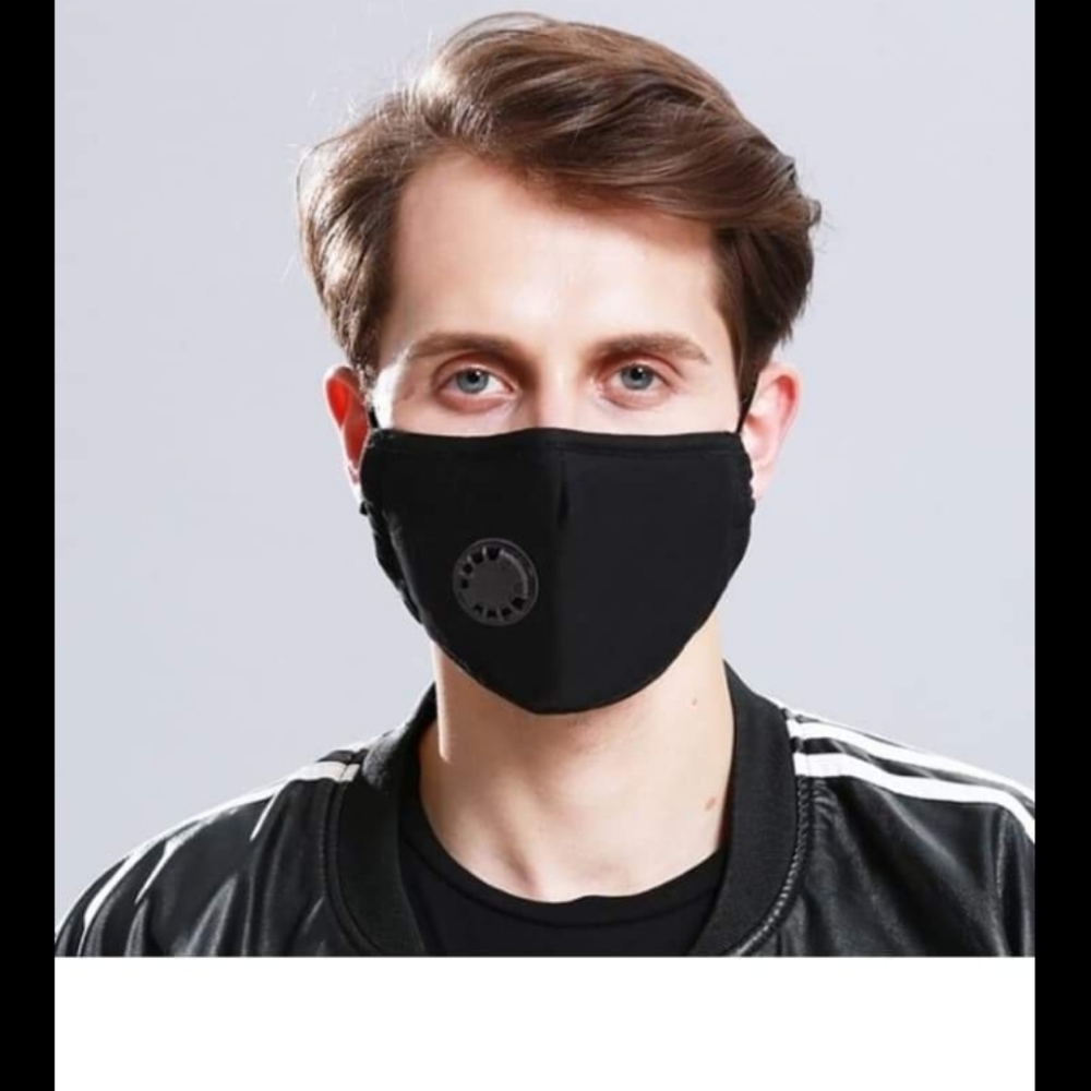 Black masks with the filters